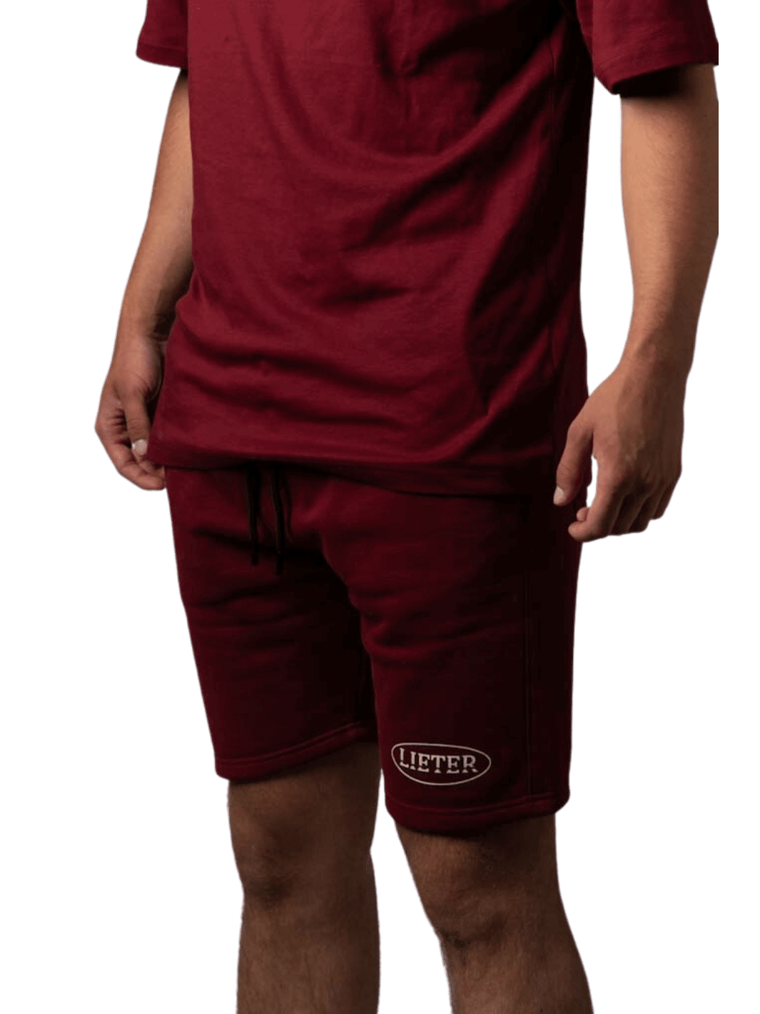 LIETER SHORT OVAAL ROOD