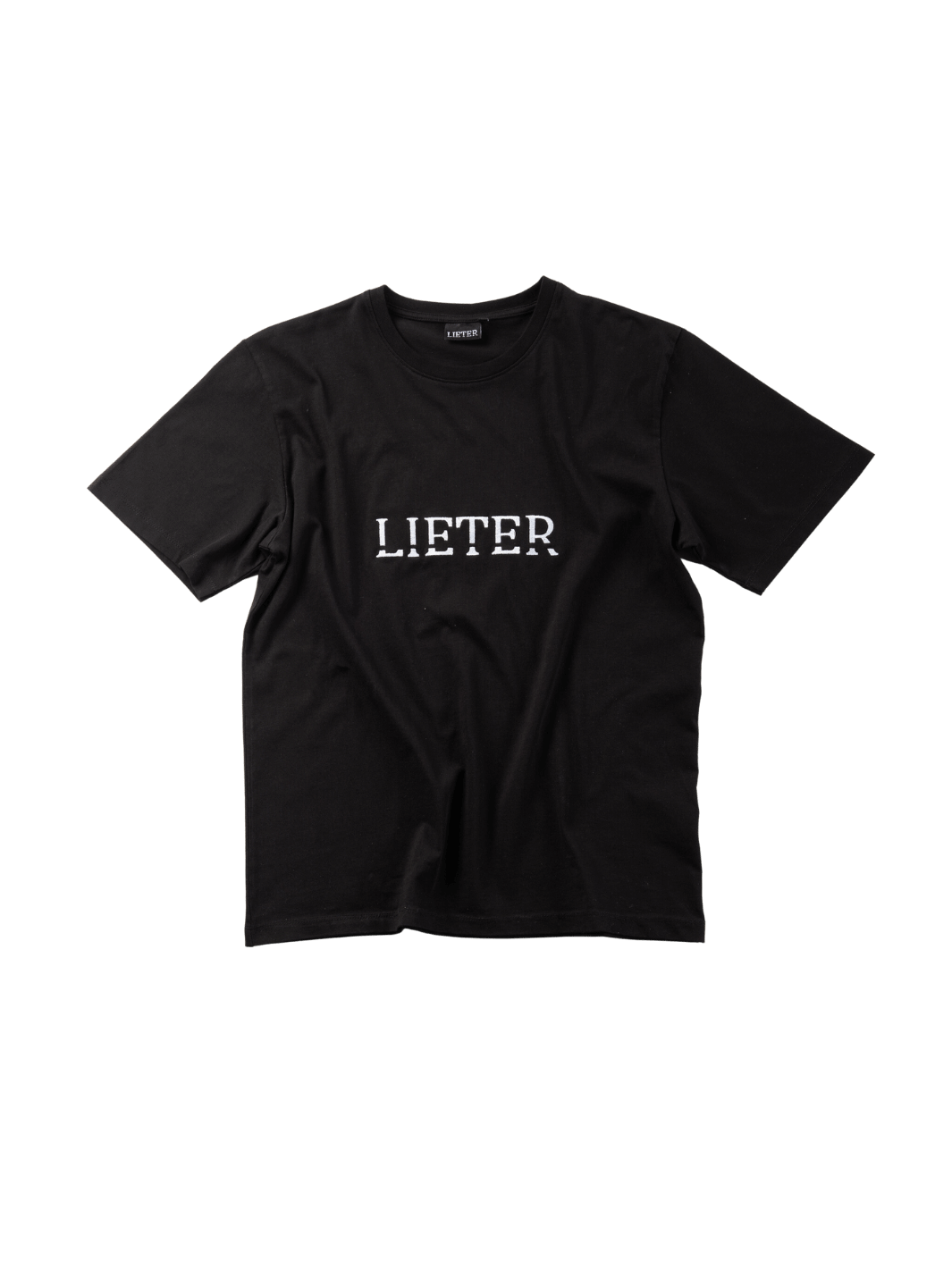 LIETER T-SHIRT CENTILIETER ZWART