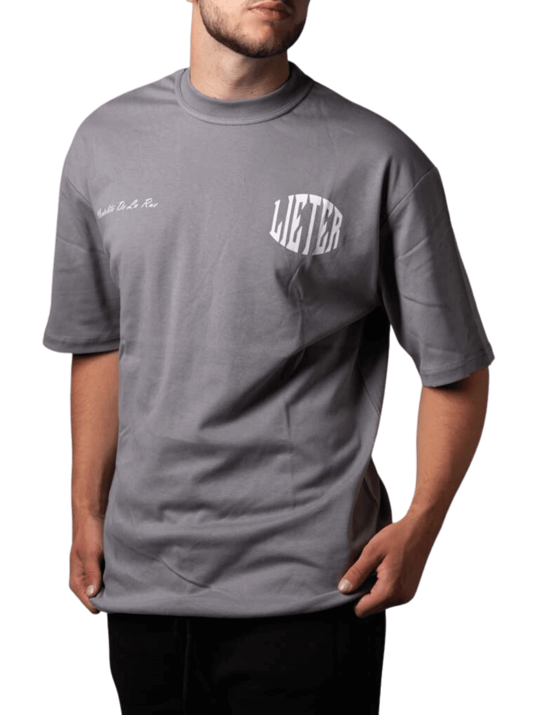 LIETER T-SHIRT RS6 GRIJS