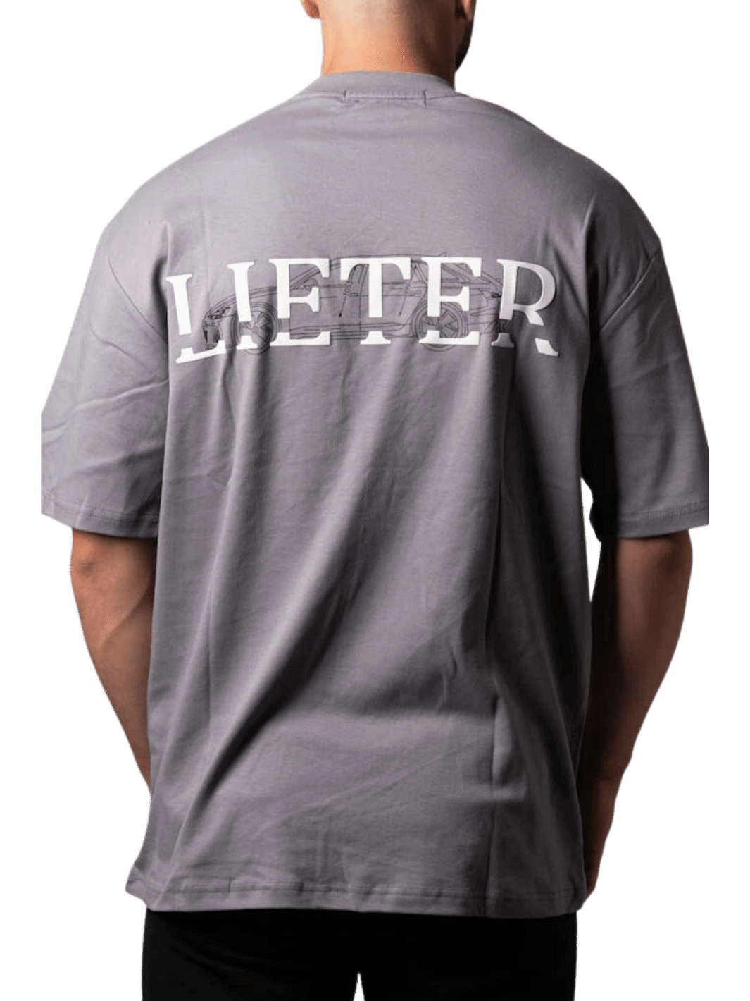 LIETER T-SHIRT RS6 GRIJS